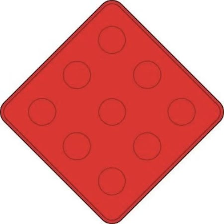 Accuform OBJECT MARKERS TYPE 4  END OF ROADWAY FRW916